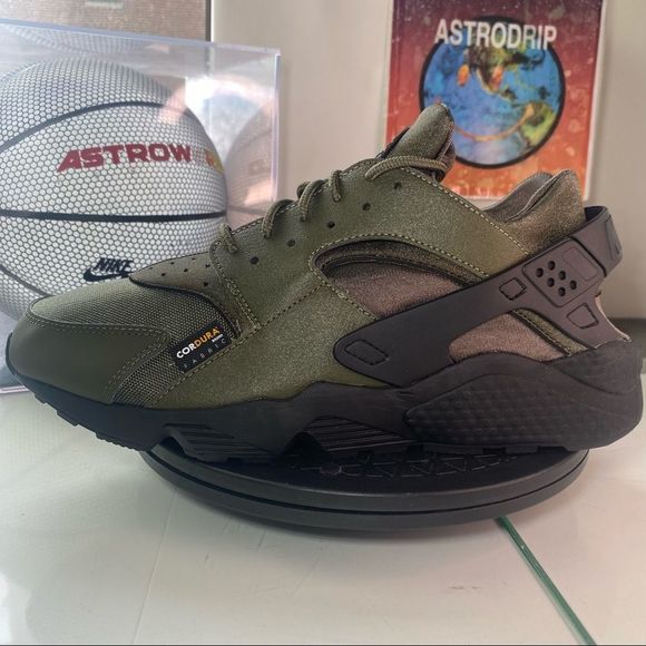 🆕 Nike Air Huarache Cordura 'Cargo Khaki' - Mens Sizes - Picture 11 of 13